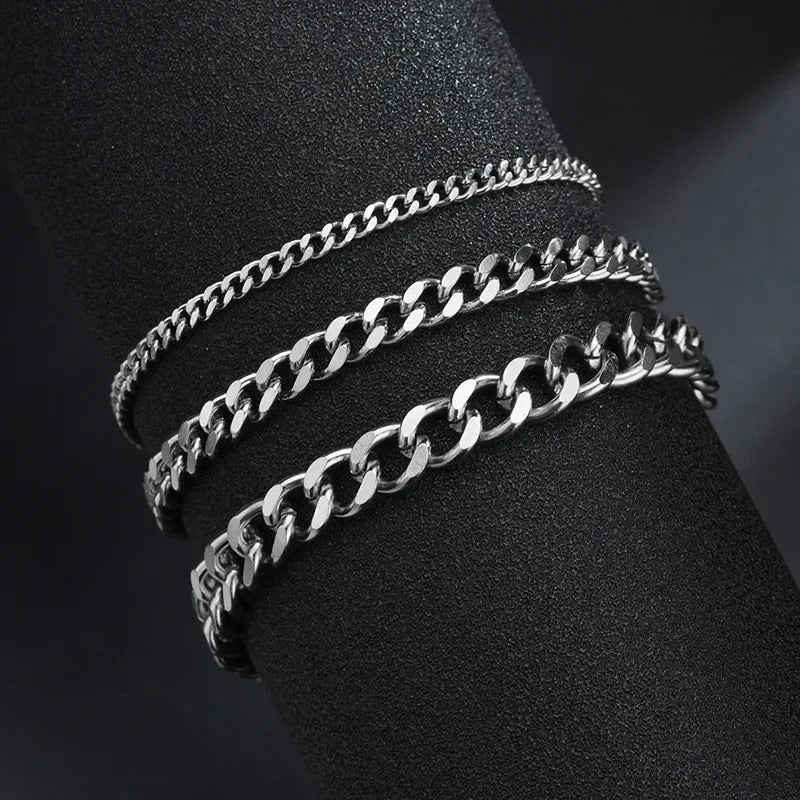 Fashion Stainless Steel Men Chain Bracelet